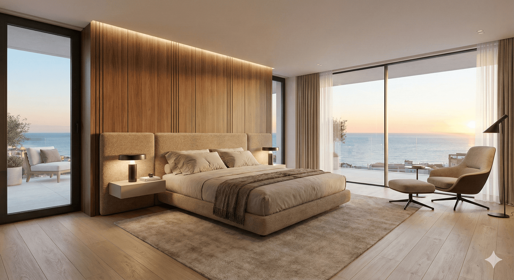 Interior de vivienda de lujo