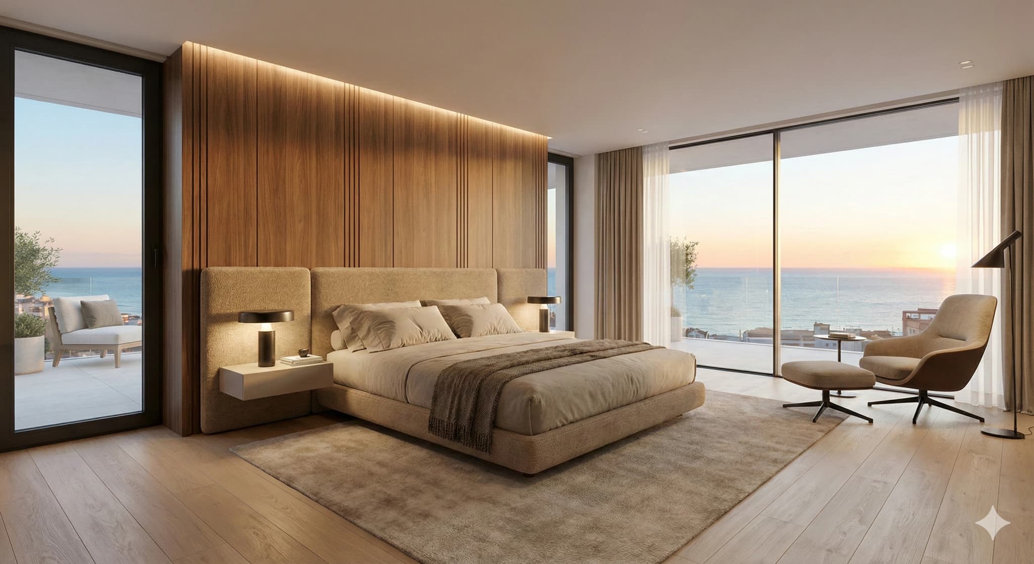 Interior de vivienda de lujo